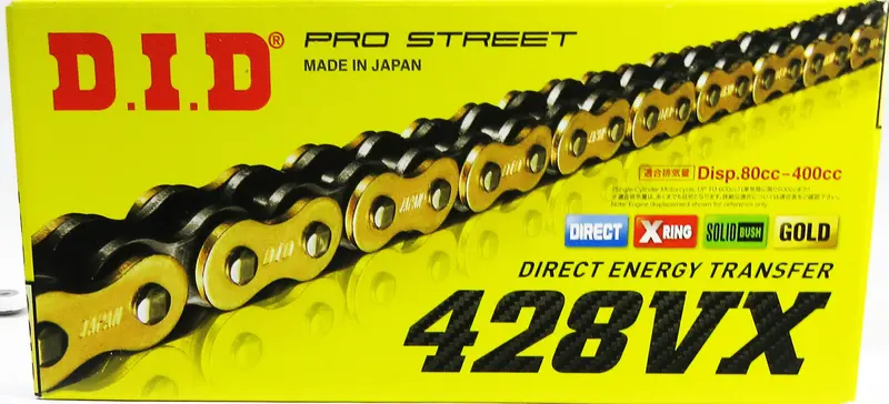 Did 428Vx Gold On Black 136 Link Chain 1