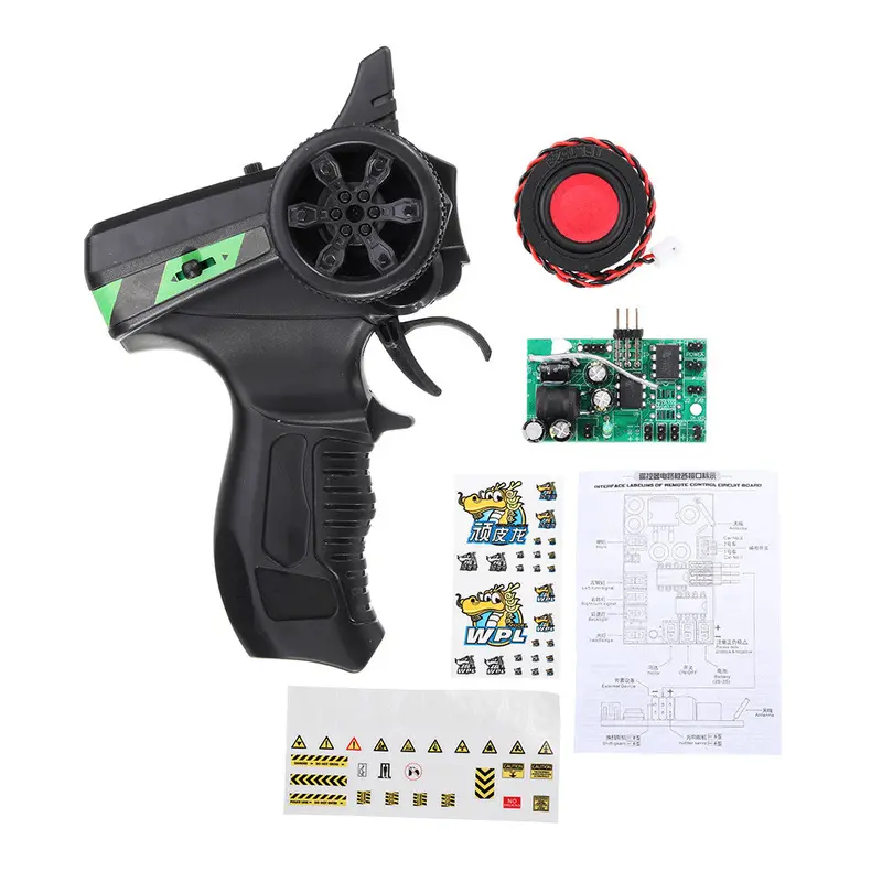 Diesel Version Upgraded 2 Gen Engine Sound System Set For Wpl C44km Mn90 Jjrc Q65 Rc Car Parts 1