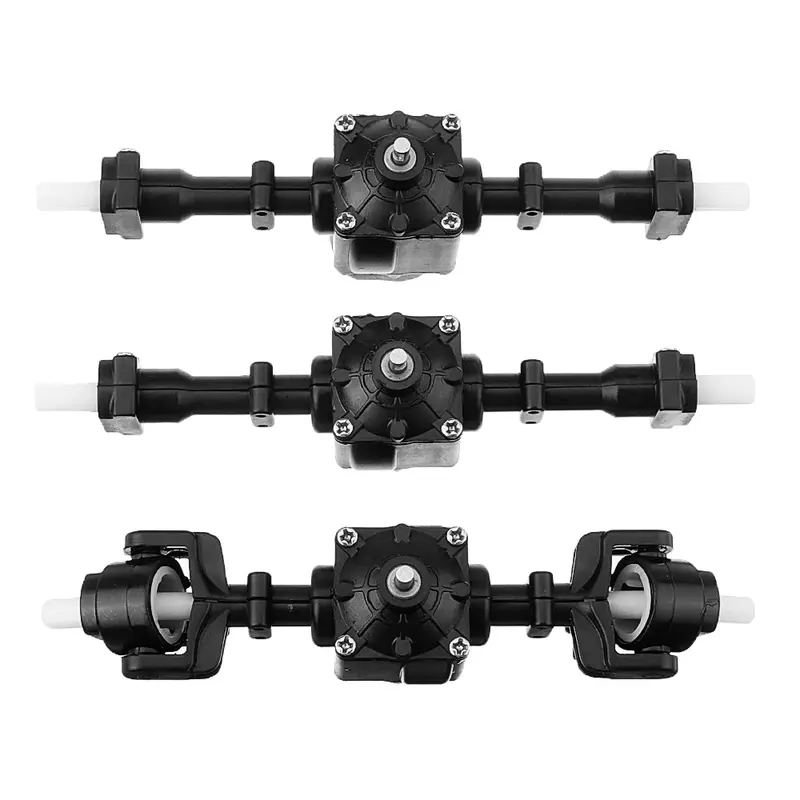 Differential Metal Front+Rear+Middle Bridge Axle For Jjrc Q60 Q63 Q64 Rc Car Parts 1