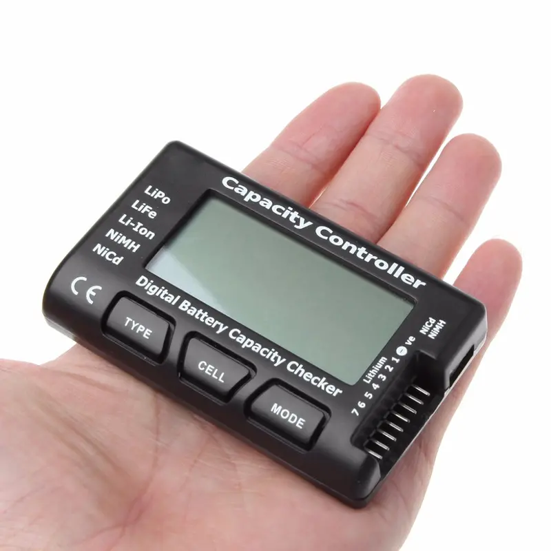 Digital Battery Capacity Checker Rc Cellmeter 7 For Lipo Life Li-Ion Nimh Nicd New 1