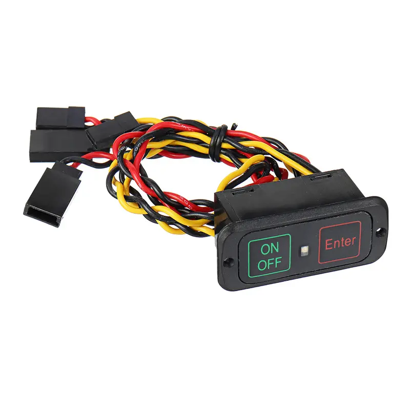 Digital Intelligent On/Off Switch For Rc Car Helicopter Boat Jr Connectors Switch Led Light Remote Control Accessories 1