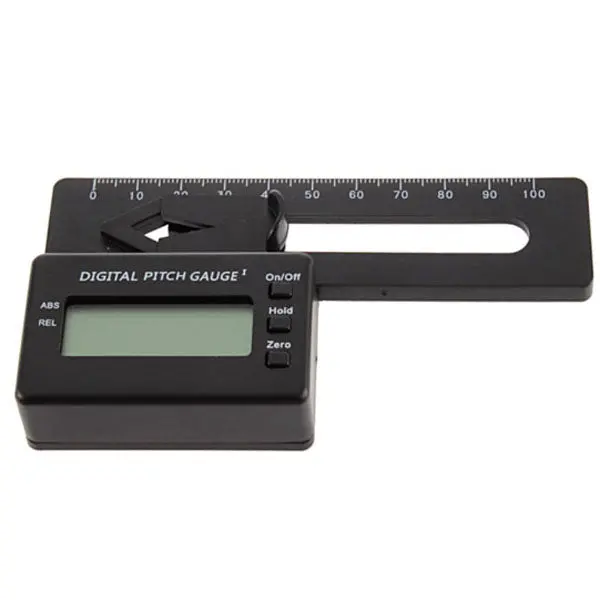 Digital Pitch Gauge For 450 Rc Helicopter Quadcopter Airplane 1