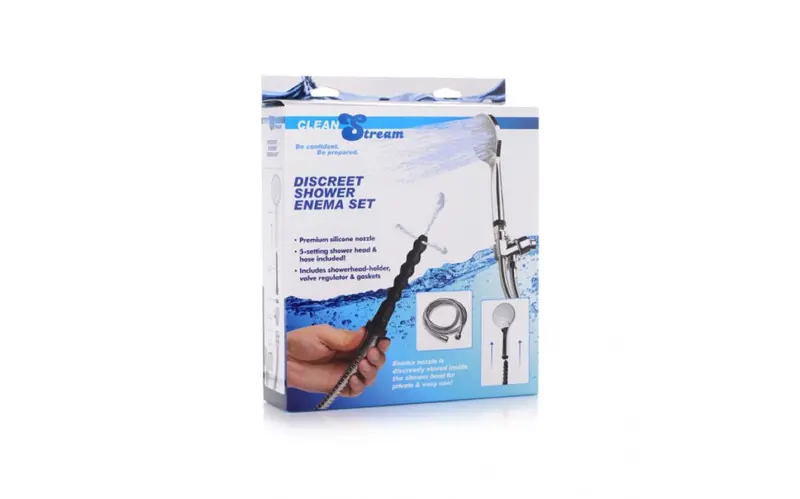 Discreet Shower Enema Set. 1