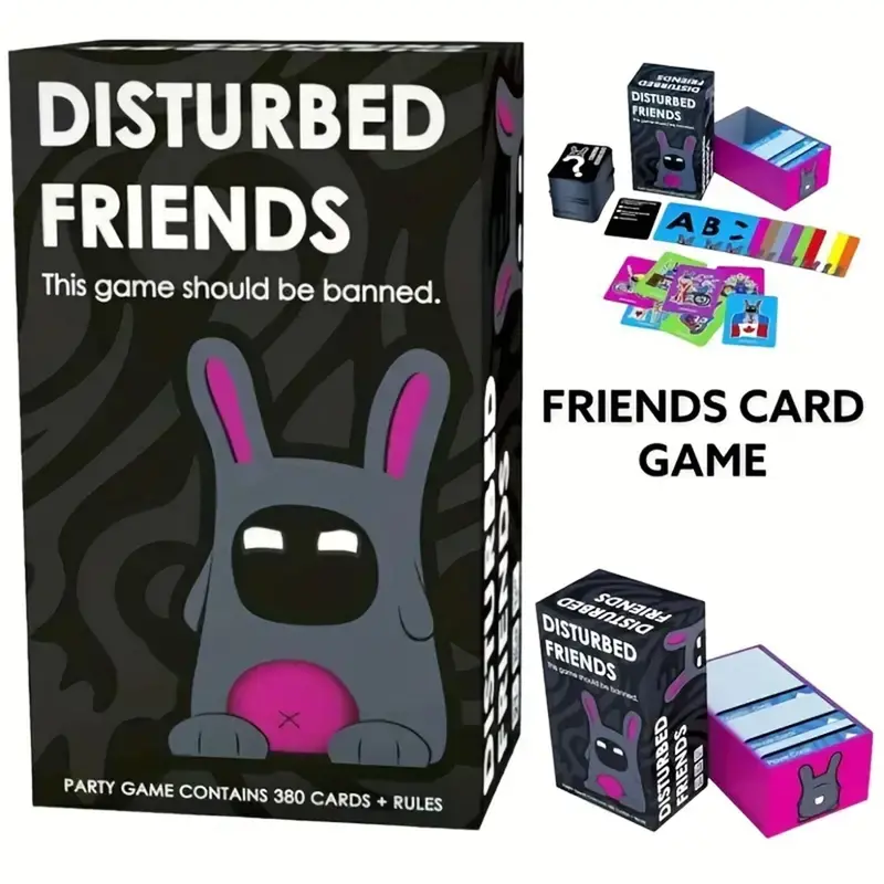 Disturbed Friends Adult Game. 1