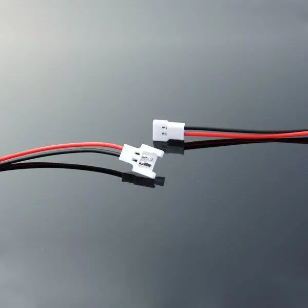 Diy 1.25Mm 2-Pin Micro Male Female Connector-Plug Cable For Rc Lipo Battery Fpv Drone Quadcopter 1