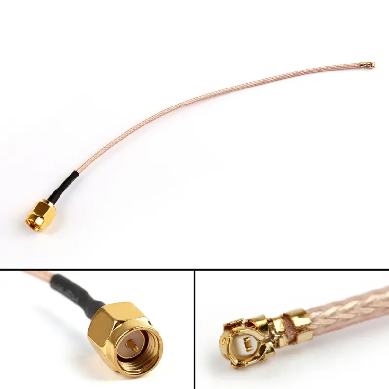 Diy 100Mm 10Cm Sma/Rp-Sma Male To U.Fl Ipx Ipex Pigtail Antenna Extension Adapter Cable Rc Drone 1