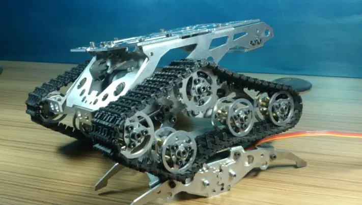 Diy 499 Alloytank Chassis/Tracked Car For Remote Control/Robot Parts For Maker Diy/Development Kit 1