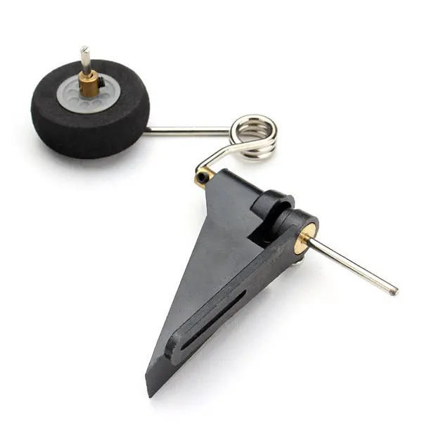 Diy 60 Level Tail Wheel Bracket Assembly For Rc Airplane 1