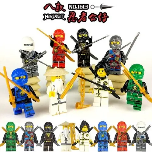 Diy Compatible Legoings Building Blocks Figurine Miniature Profession Series Star Wars Model Building Kits Lote Toy For Children 6