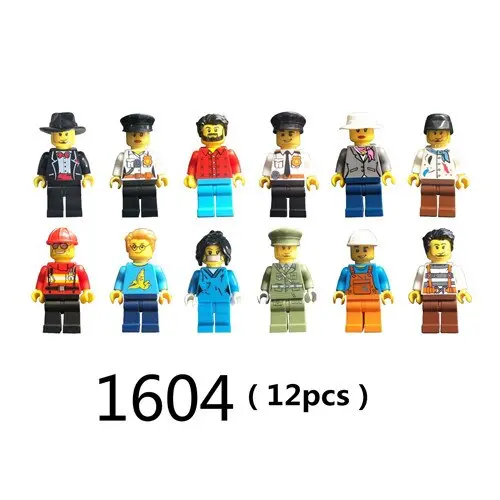 Diy Compatible Legoings Building Blocks Figurine Miniature Profession Series Star Wars Model Building Kits Lote Toy For Children 8