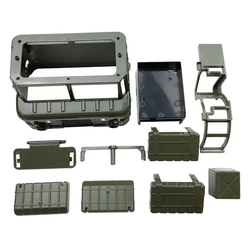 Diy Rc Car Kit Wpl Wpl B24 1/16 Rtr 4 Wd Rc Military Truck 2.4Ghz 2