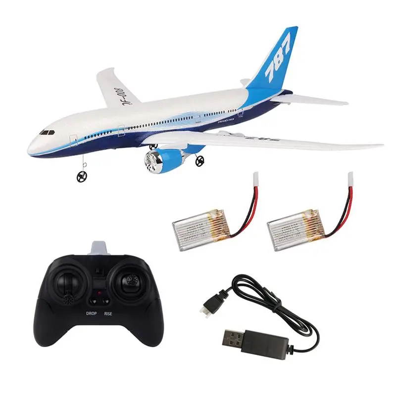 Diy Remote Control Aircraft Epp Rc Drone Boeing 787 2.4G 3Ch Rc Airplane Fixed Wing Plane For Kid Boy Birthday Gift 1