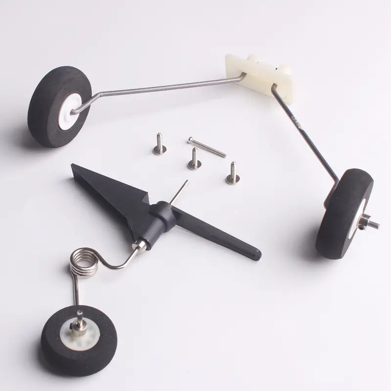 Diy Reversed Tricycle Landing Gear Tail-Wheel For 1400Mm Fixed Wing Skysurfer X8 Skywalker Cessna Rc Airplane 1