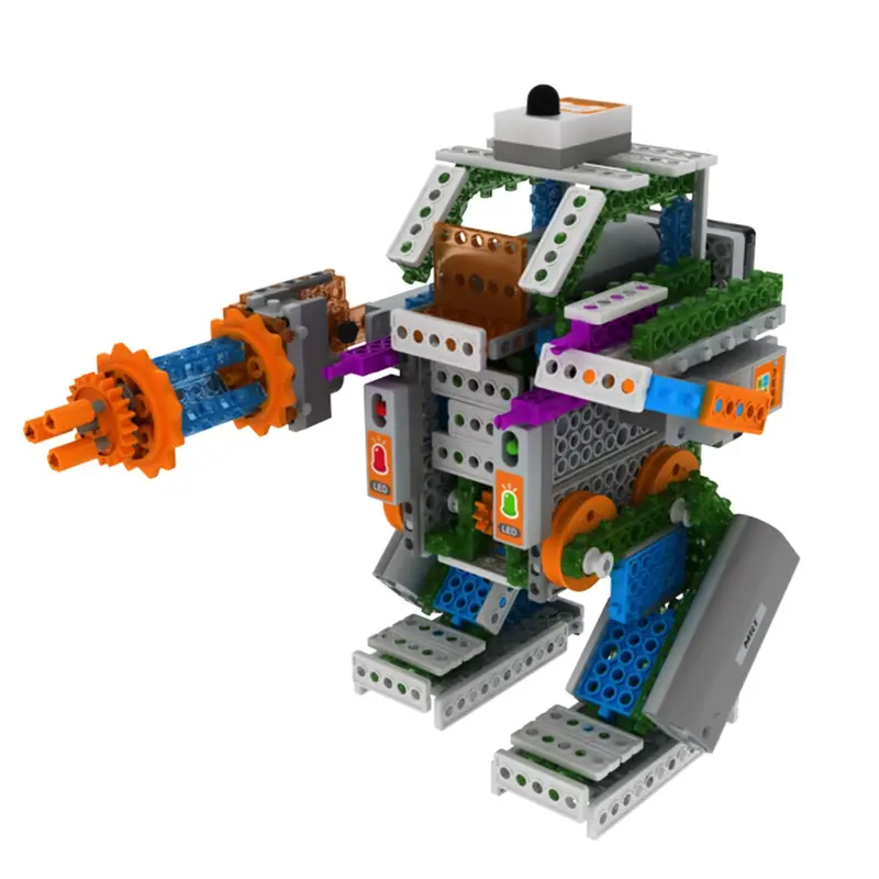 Diy Science Remote Model Kit Multi-Mode Robots Building Block Kit Assembly Educational Robot Toy For 7-12 Years Old 1