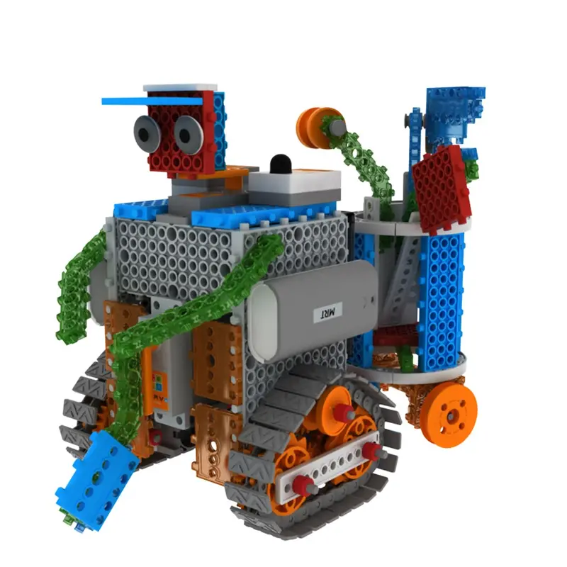 Diy Science Remote Model Kit Multi-Mode Robots Building Block Kit Assembly Educational Robot Toy For 7-12 Years Old 2