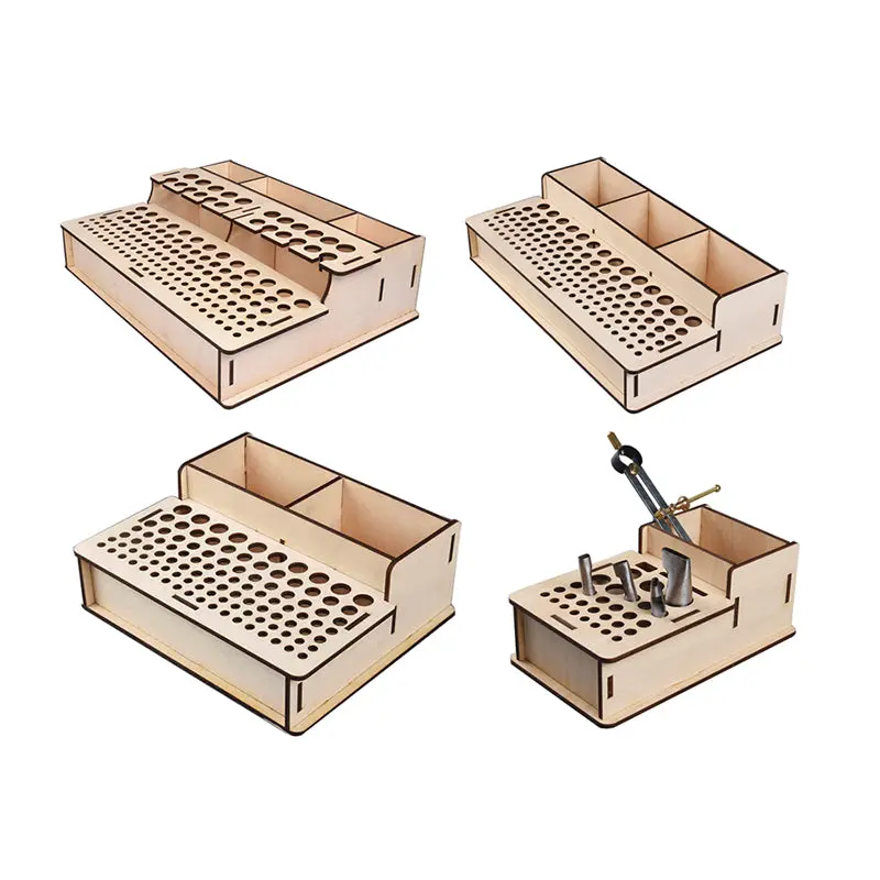 Diy Self-Assemble Rc Model Tool Case Screwdriver Storage Box Gripper Package Plier Stand 1