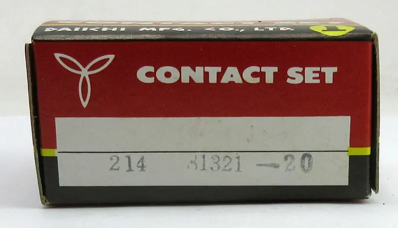 Dm-50 Contact / Breaker Points 1M1-81321-20-20 1