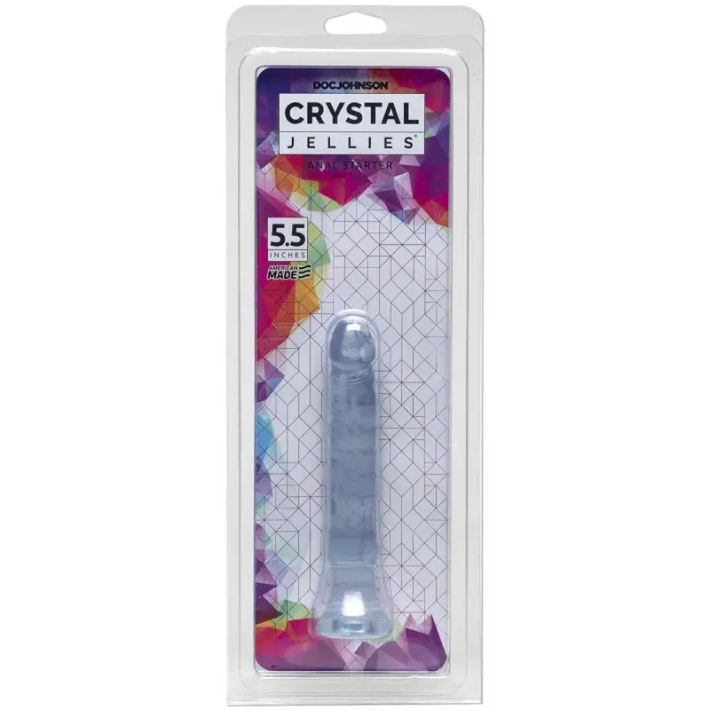 Doc Johnson Clear Anal Starter Dildo. 1