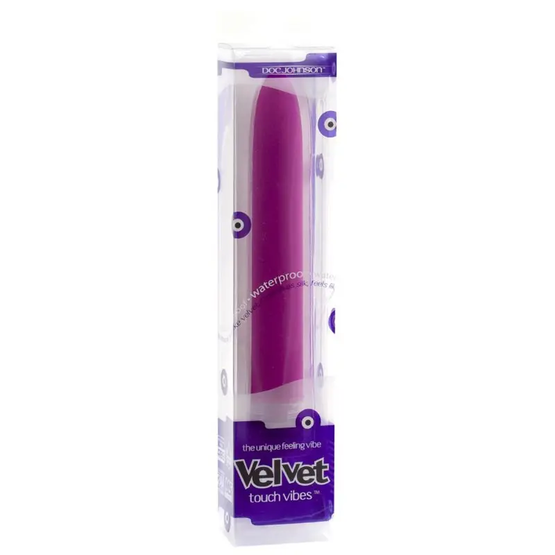 Doc Johnson Velvet Touch Vibe Magenta. 1