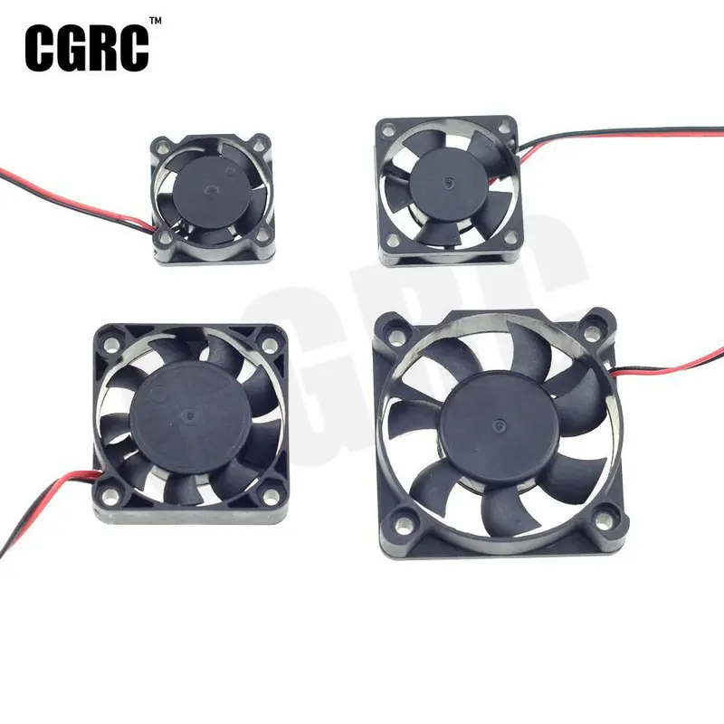 Double Bearing Strong Wind Motor Esc Cooling Fan For 1/10 Rc Crawler Car Rc Short-Course Truck Drifting Rc Car Monster Truck 1