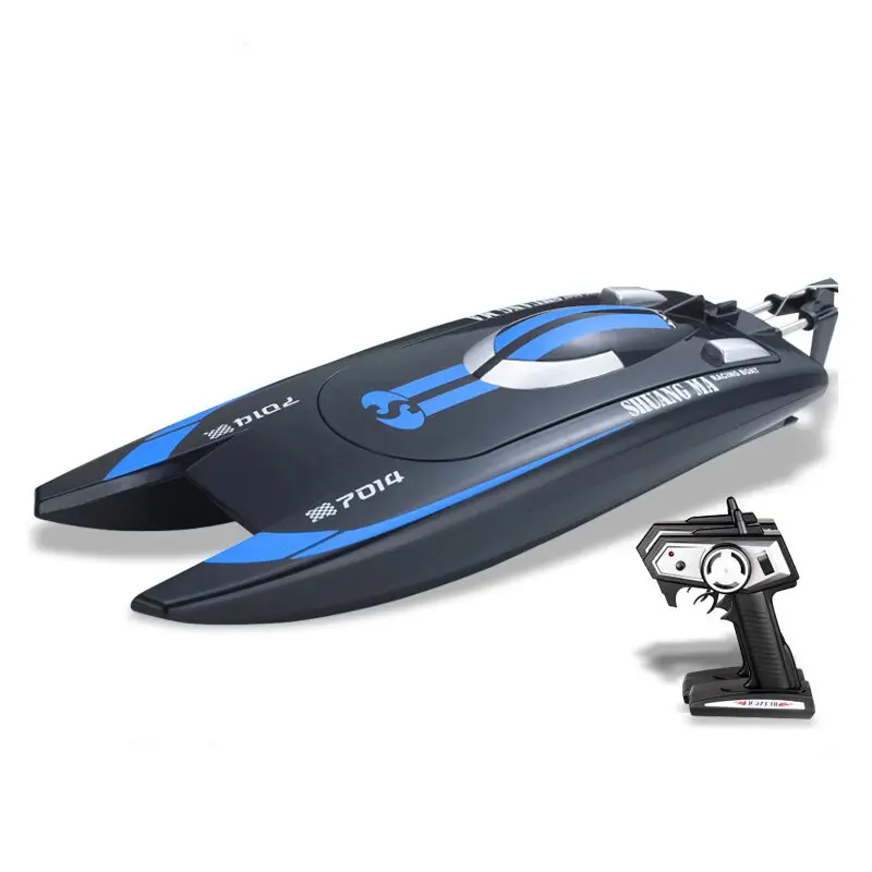 Double Horse Dh7014 Radio Control 2.4Ghz 4Ch Speed Rc Boat High Performance Waterproof Speedboat With Display Rack Rtr 2