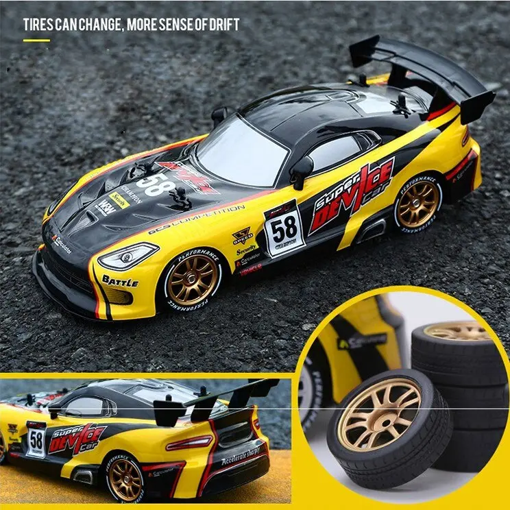 Drift Racing Rc Car Gtr Model 4Wd 2.4G Off Road Rockster Remote Control Vehicle Electronic Hobby Toys 1