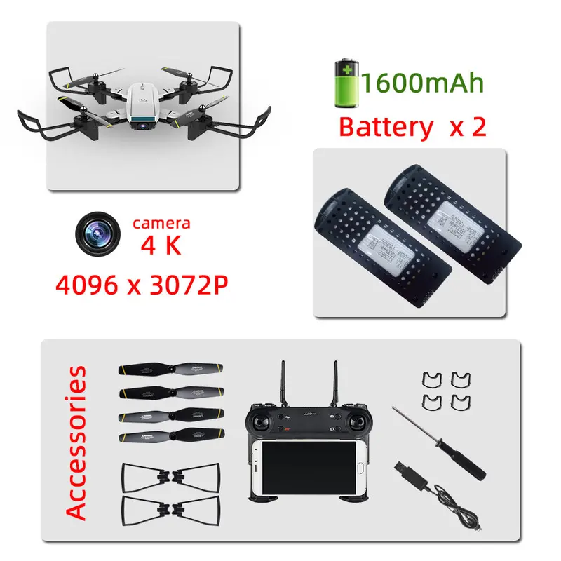 Drone 4K Квадрокоптер Dron Drones With Camera Quadcopter Rc Helicopter Toys Profissional Drohne Camera Quadrocopter Vs S167 901 11