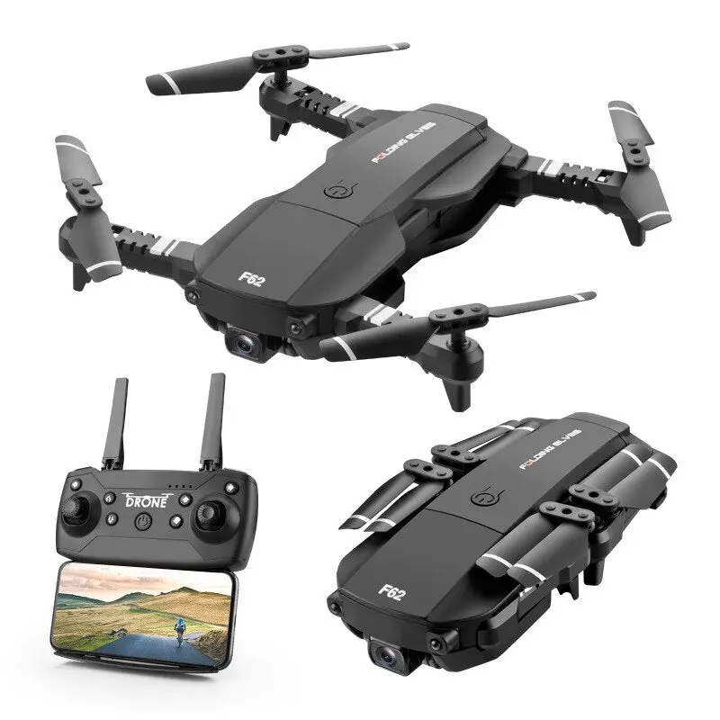 Drone 4K Rc Quadcopter With Camera Foldable Fpv Wifi Wide Angle High Hold Rc Helicopter Selfie Drone Kid's Toys 2