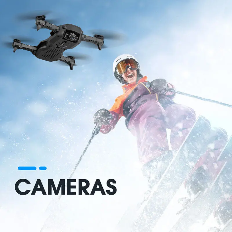 Drone 4K Rc Quadcopter With Camera Foldable Fpv Wifi Wide Angle High Hold Rc Helicopter Selfie Drone Kid's Toys 3