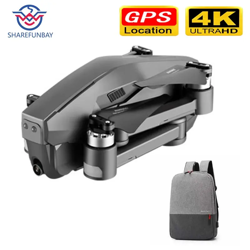 Drone Gps D4 Quadcopter Hd 4K 1080P Fpv 600M Wifi Live Video 1.6Km Control Distance Flight 28 Minutes Drone With Camera 1