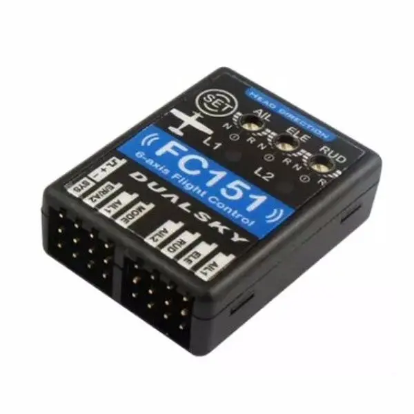 Dualsky Fc151 3 Axis Gyro Stabilizer Flight Control System For Rc Airplane 1