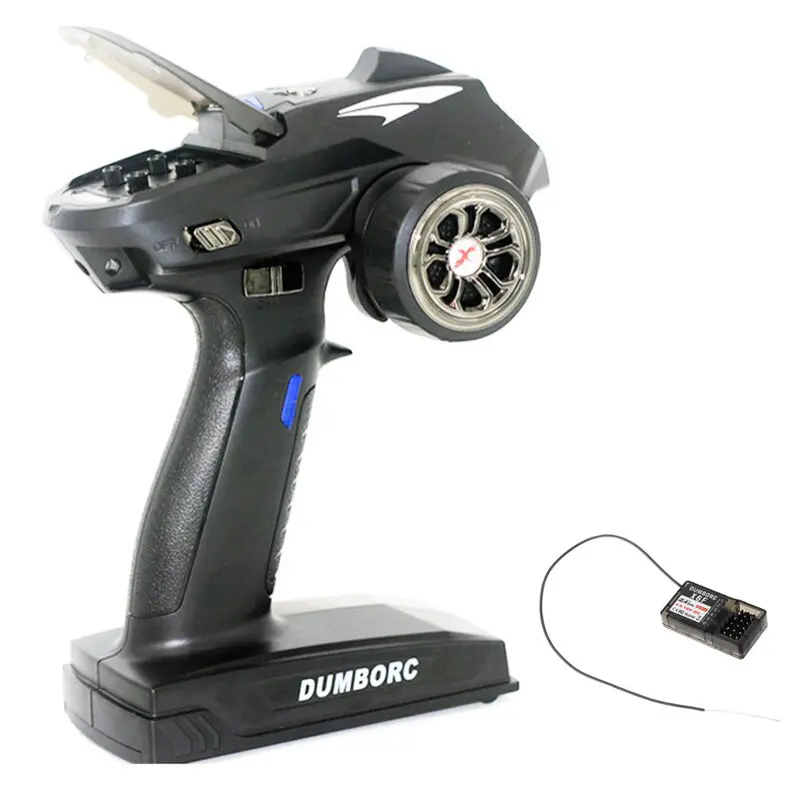 Dumborc X5 2.4G 5Ch Transmitter With X6f Receiver For Jjrc Q65 Mn-90 Rc Vehicles Boat Tank Models 1