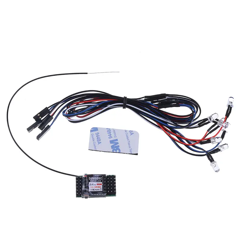 Dumborc X6 Receiver+Led Light Diy System Rc Car Parts 1