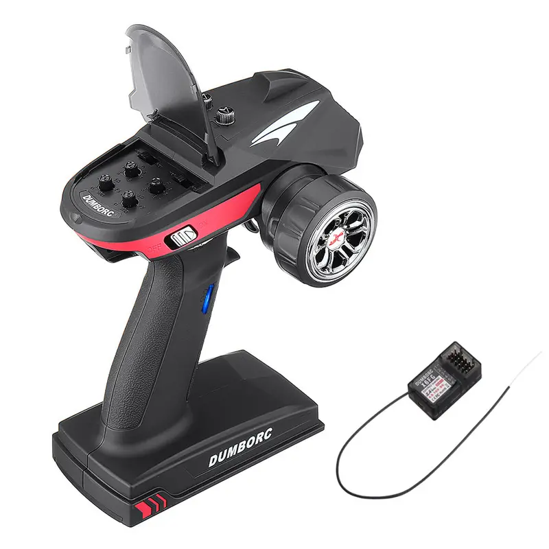 Dumborc X6a/B 2.4G 6Ch Transmitter With X6fg Receiver For Jjrc Q65 Mn-90 Rc Vehicles Model 1