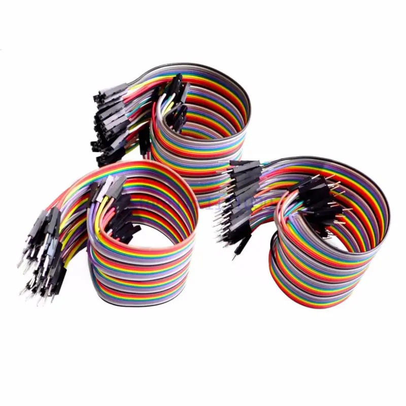 Dupont Line 120Pcs 20Cm Male To Male + Male To Female And Female To Female Jumper Wire Dupont Cable For Arduino 1