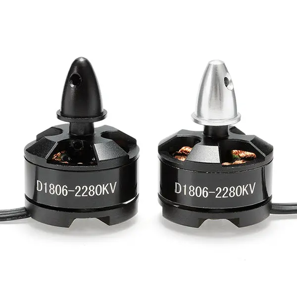 Dxw D1806 2280Kv 2-3S Brushless Motor Cw Ccw For 200 210 220 250 Rc Drone Fpv Racing Multi Rotor 1