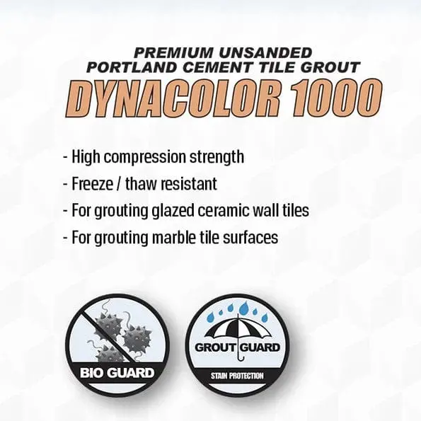 Dynacolor 1000 Unsanded Grout | Charcoal (Wall) 2