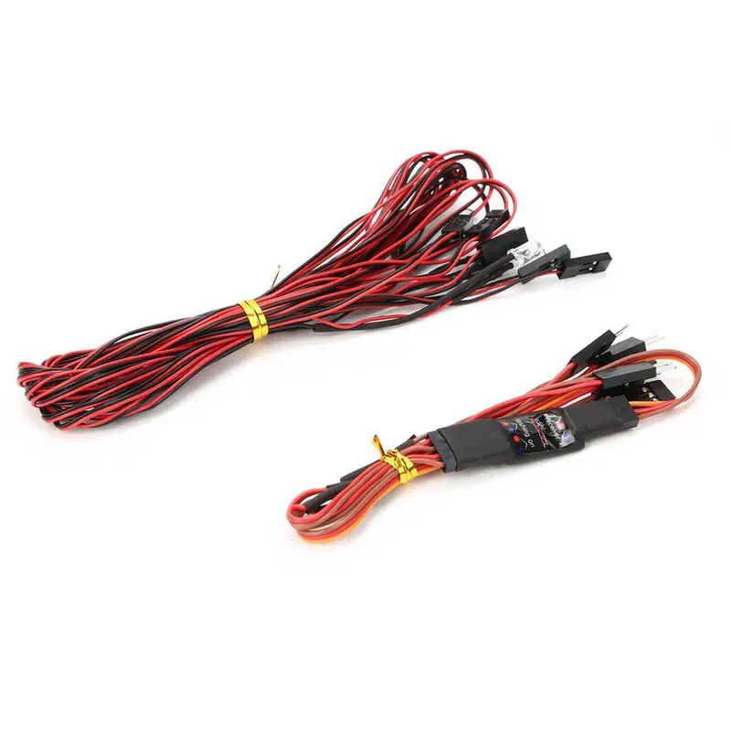 Dynam Led Driver Pcb Circuit Board With Led Lights Lamp For Rc Airplane Fixed-Wing Aircraft Drone Spare Part 1
