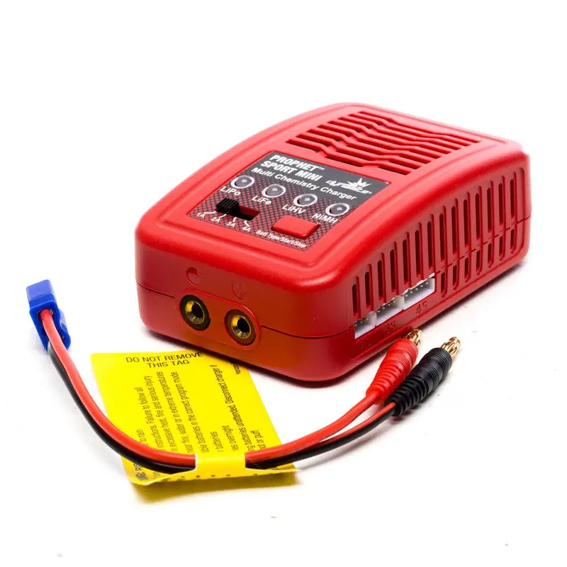 Dynamite Prophet Sport Mini 50W Multichemistry Ac Balance Charger For 2S/3S/4S Li-Po 6-8 Cell Ni-Mh Battery 1