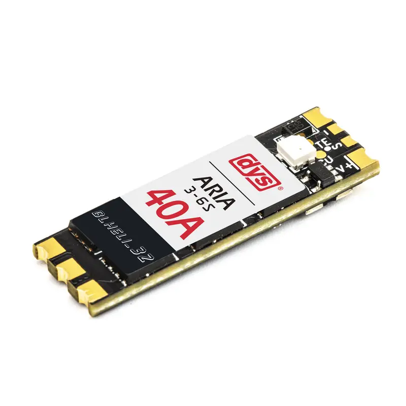 Dys Aria 40A Esc 3-6S Blheli_32 Dshot1200 Built-In Current Meter For Rc Drone Fpv Racing Multi Rotor 1