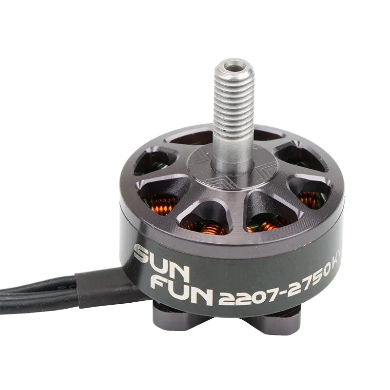 Dys Sun-Fun Sf2207 2207 2400Kv 2750Kv 4-5S Brushless Motor Cw Thread For Rc Drone Fpv Racing 1
