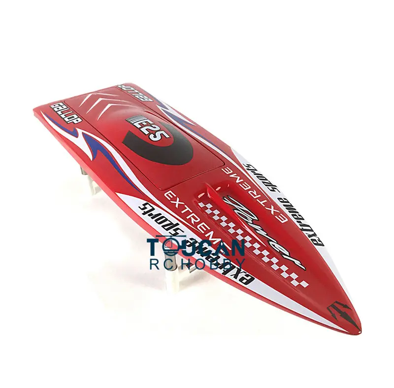 E25 Kit Gallop Fiber Glass Electric Rc Racing Speed Boat Hull Only For Advanced Player Red Th02626 1