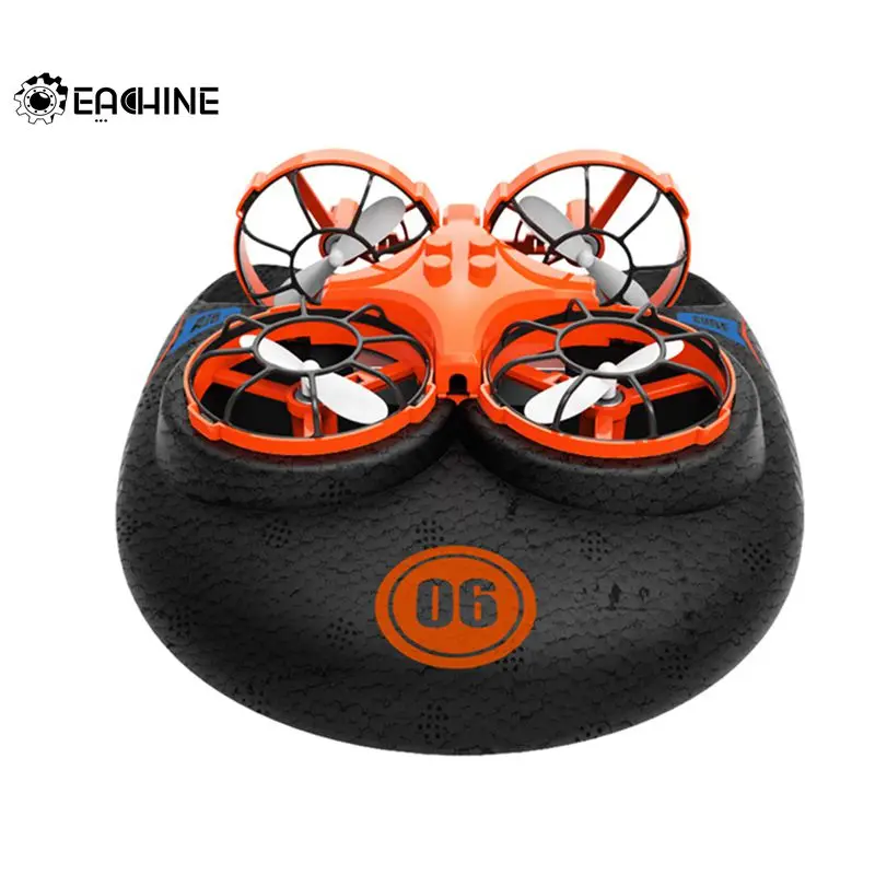 Eachine E016f 3-In-1 Epp Flying Air Boat Land Driving Mode Detachable One Key Return Rc Quadcopter Rtf Kids Toy 1
