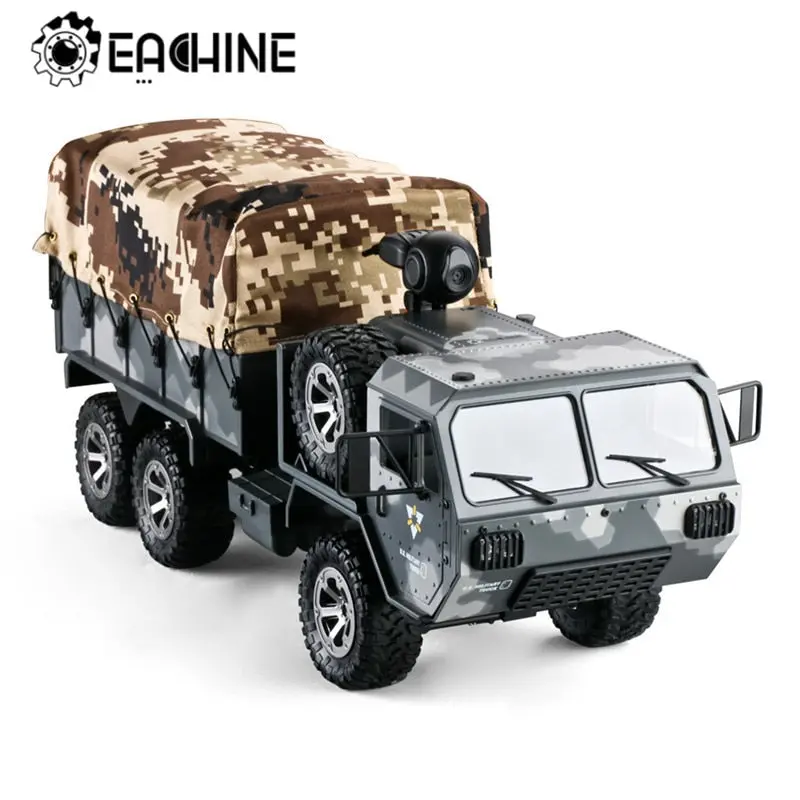 Eachine Eat01 1/16 2.4G 6Wd Rc Car Proportional Control Us Army Military Truck Rtr Vehicle Model High Speed Rc Cars 1