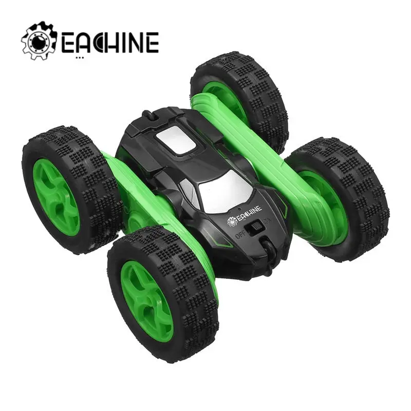 Eachine Ec02 Rc Car 2.4G 4Wd Stunt Drift Deformation Buggy Roll Car 360 Degree Flip Robot Vehicle Models High Speed Rock Crawler 1