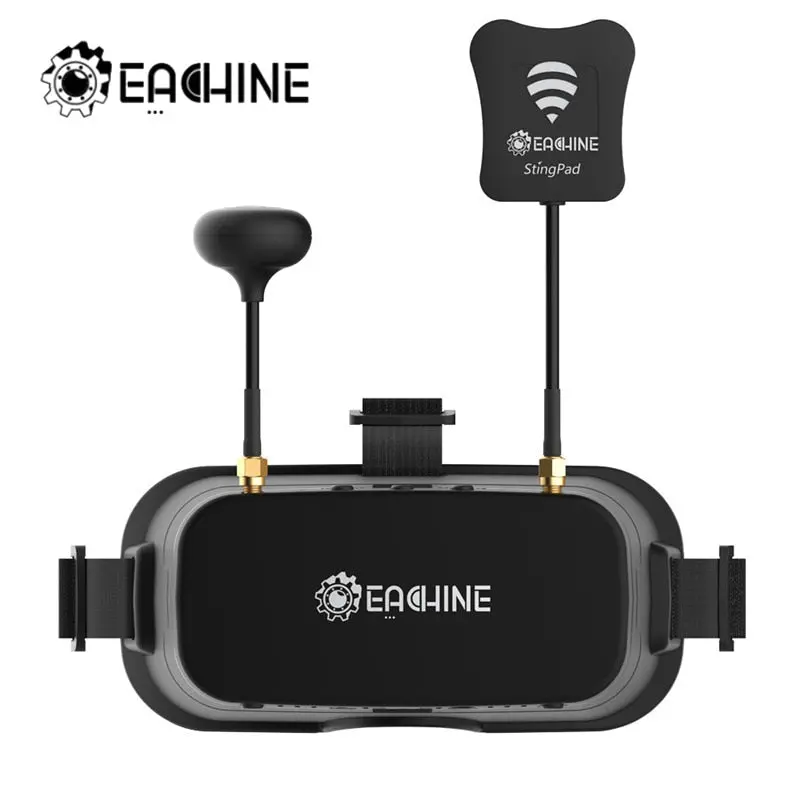 Eachine Ev800dm Varifocal 5.8G 40Ch Diversity Fpv Goggles With Hd Dvr 3 Inch 900X600 Video Headset Build In Battery 1