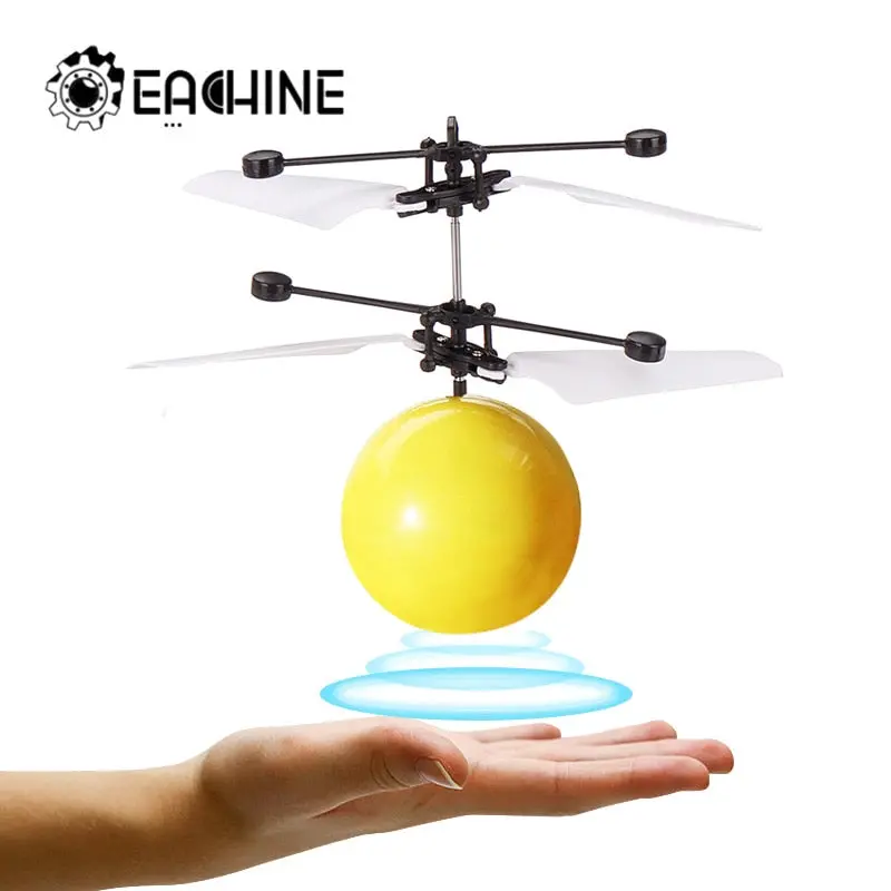 Eachine Mini Drone Hand Induction Flying Ball Facial Expression Toy Funny Rc Helicopter Aircraft For Kid Toys Gift Flying Toys 1