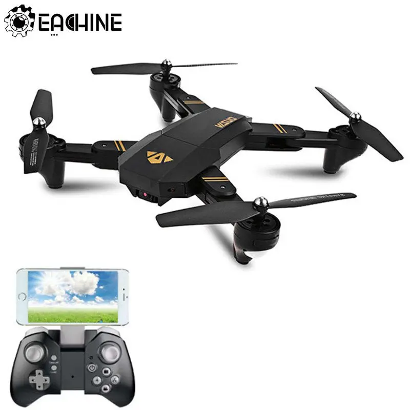Eachine Visuo Xs809hw Wifi Fpv With Wide Angle Hd Camera Drone High Hold Mode Foldable Rtf Rc Quadcopter Helicopter Toys Mode2 1
