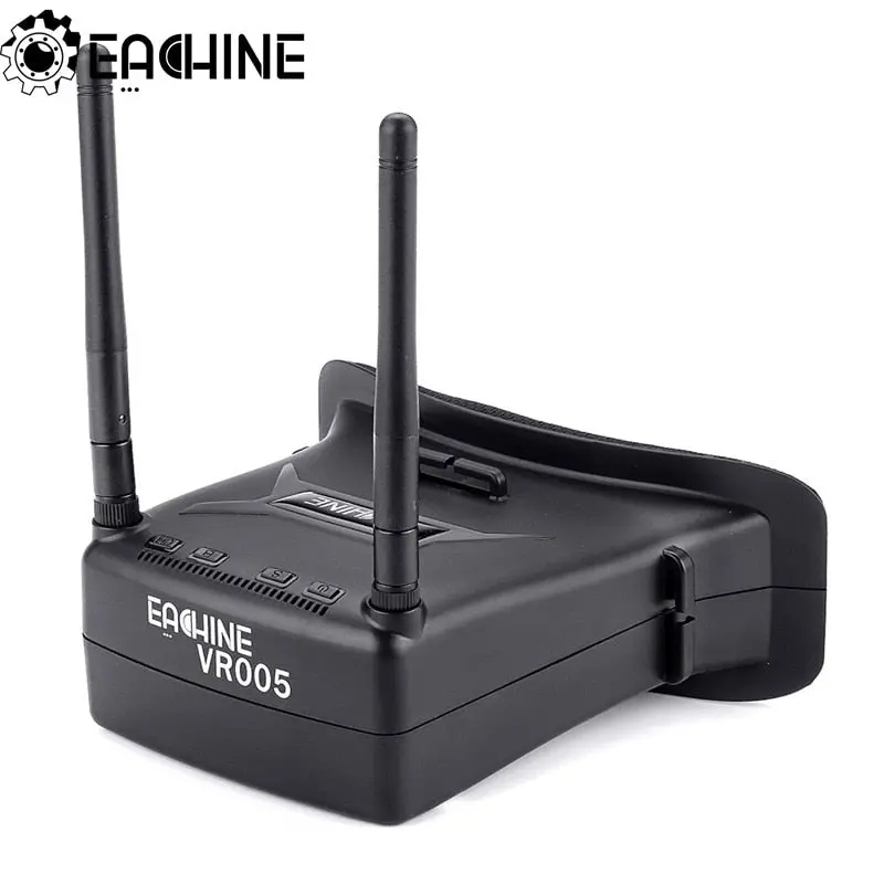 Eachine Vr005 2.7 Inch 960*240 5.8G 48Ch Fpv Goggles Raceband Auto-Search With Dual Antennas 3.7V 1000Mah Battery For Rc Drone 1