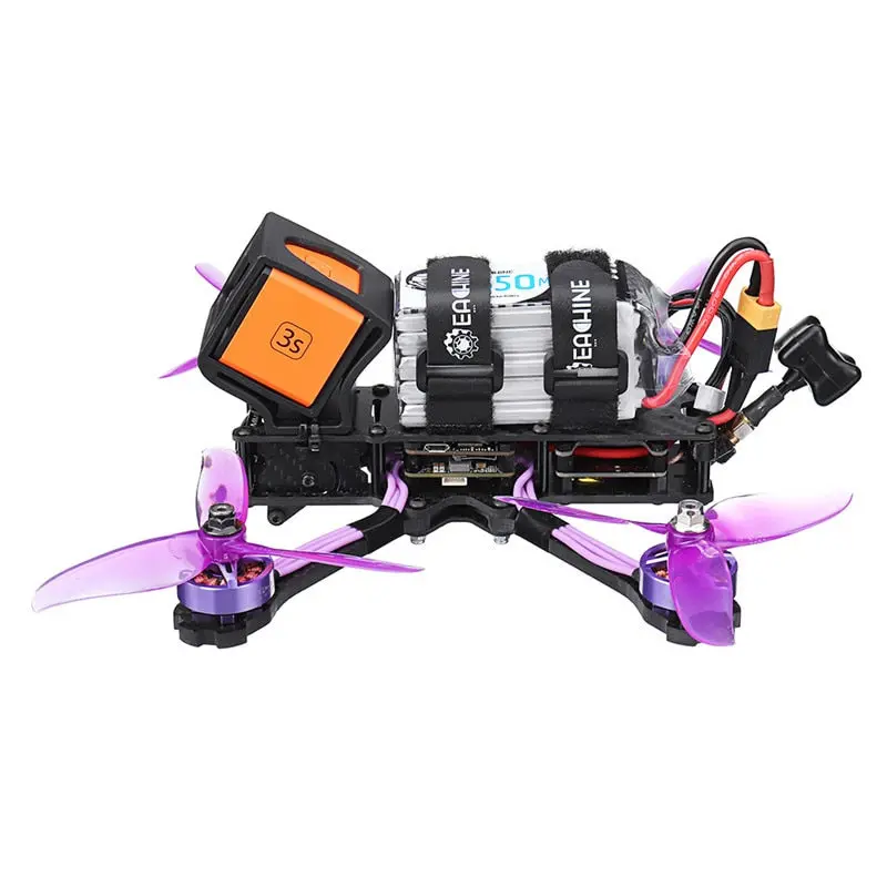 Eachine Wizard X220hv 6S Fpv Racing Rc Drone Pnp W/ F4 Osd 45A 40Ch 600Mw Foxeer Arrow Mini Pro Camera 4